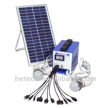 15W Portable Solar Kits Small Solar Home System