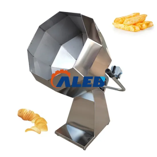 High Efficiency Seasoning and Flavoring Machines for Cashews, Pistachios, and Melon Seeds