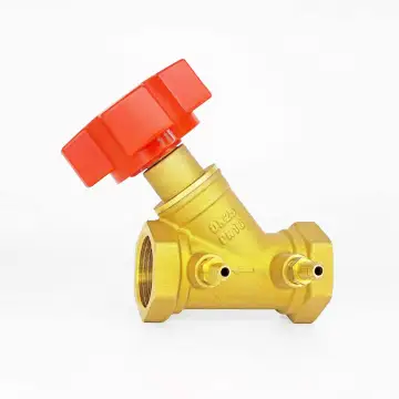 OEM DN20-DN50 female threaded forged brass balancing valve Pressure Reducing valves