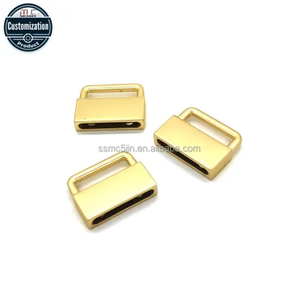 Factory Wholesale Zinc Alloy Metal Tail Clip 32mm Webbing Clip Buckle