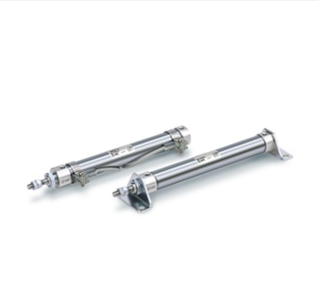 SMC Cylinder CDJ2 Series: Specifications and Details for Single Rod Double Acting Standard Cylinders in Various Sizes