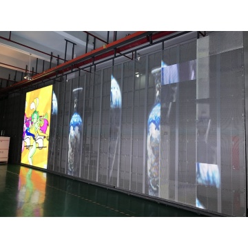 Light weight easy installation led display for event