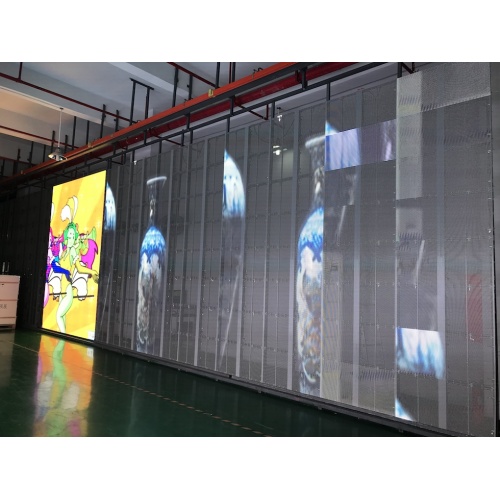Light weight easy installation led display for event