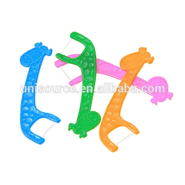 FDA Approval Animal Shape Kids Dental flosser