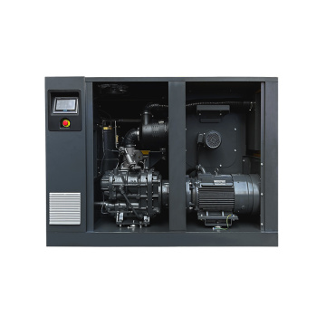 Hande Dual-Stage 37kW 50hp Air Compressor dengan dua Airends
