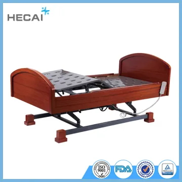 LS-EA3001A homecare wooden electric hospital furniture bed, electric bed