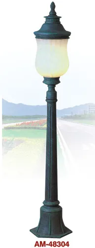 LED Antique Aluminum Garden Light