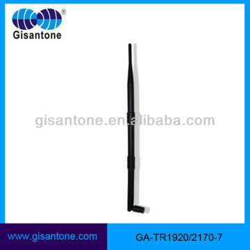 1920-2170MHz 3G 7dbi Indoor Omni Rubber Antenna with SMA connector or others