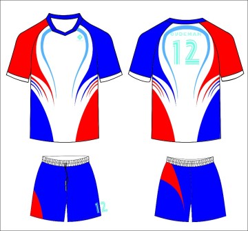 Custom sport wear,top quality soccer jersey 100% polyester customized for football teams uniform