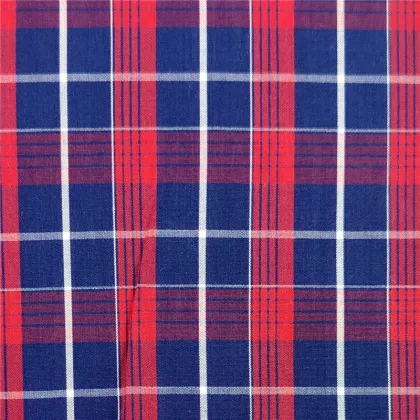 100%Cotton Yarn Dyed Plaid Petticoats Fabric