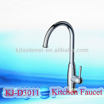Modern Brass Kitchen Tap Set