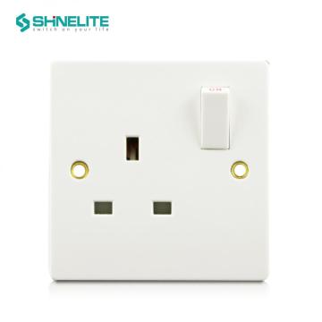 BS 1363 13A Switch 1 Gang Switched
