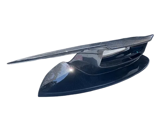 Retrofit Dry Carbon Rear Spoiler SD Air Knife Tail Body Kit for 2019-2022 911 992