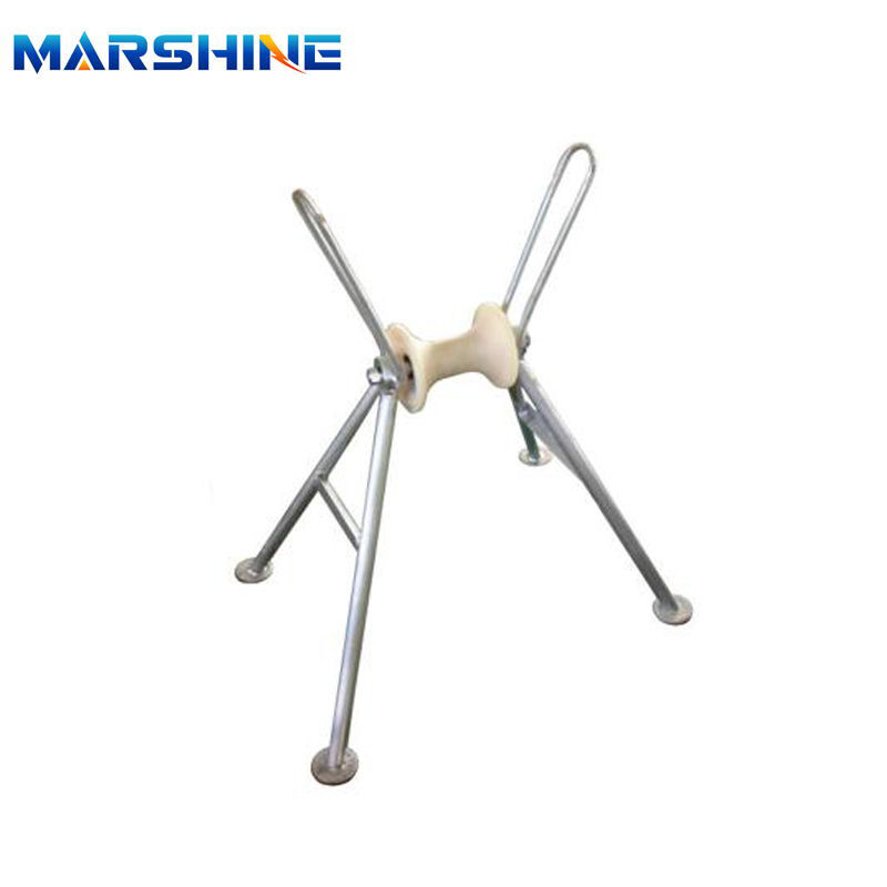 Cable Ground Roller With Support For Stringing Jpg