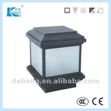 IP55 Pilar de jardín a prueba del clima europeo Luz cuadrada AL-370001