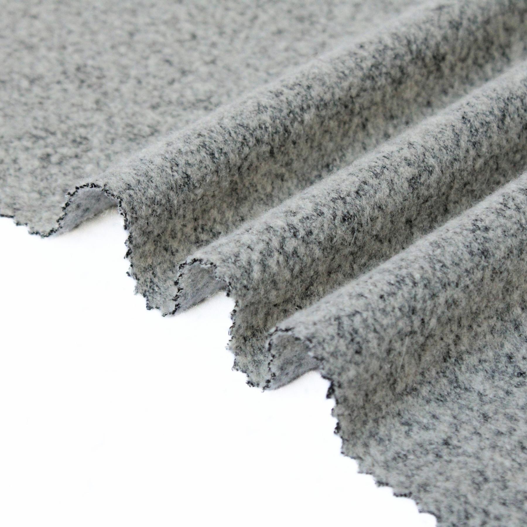 Boiled Wool Blend Fabric