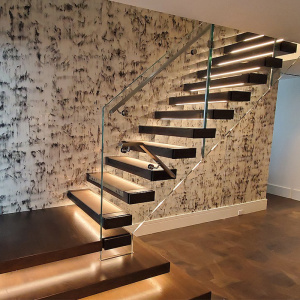 Indoor Decorations Quality Floating Stairs