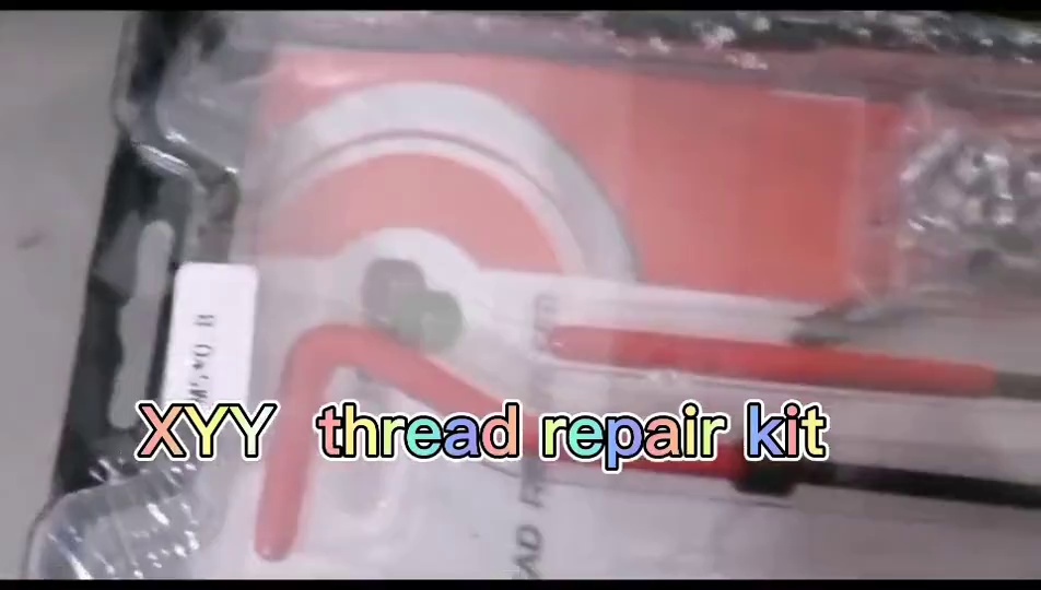Tool kit heli coil thread repair kit Wire thread insert supporting tools