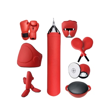 2024 Professional Boxing Gear Set: Premium Leather Equipment for Winning Fights