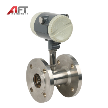 High Accuracy Digital LCD Display Modbus Cooking Oil Liquid 316L Turbine Flow Meter Applications