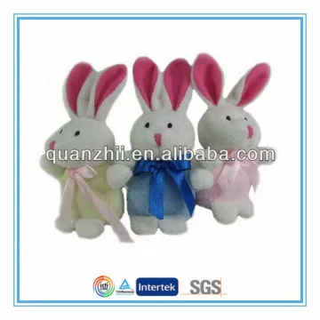Plush bunny keychain mini 7cm H