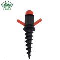 Plastik Ground Anchor Screw Line Pole