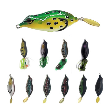 Thunderfrog Soft Bait with Sequins for Long Range Fishing