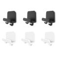 3x Adhesive Phone Tablet Holder Wall Mount Stand Hook Cradle for iPad Cellphone