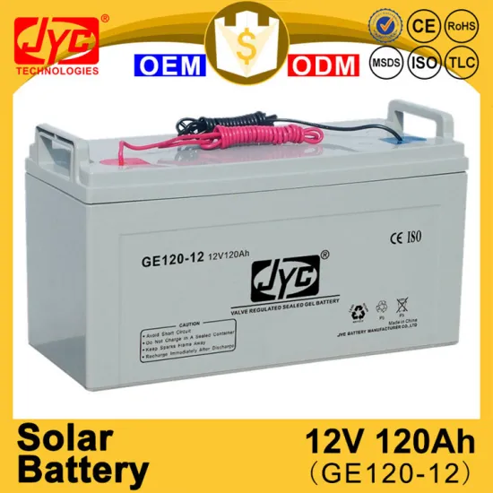 Spot goods sealed 12v 120ah solar long way rechargeable battery
