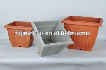 square plastic flower stand