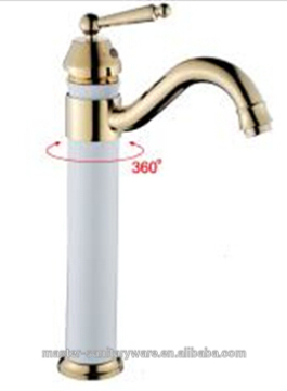 ceramic white basin faucet old style 2110