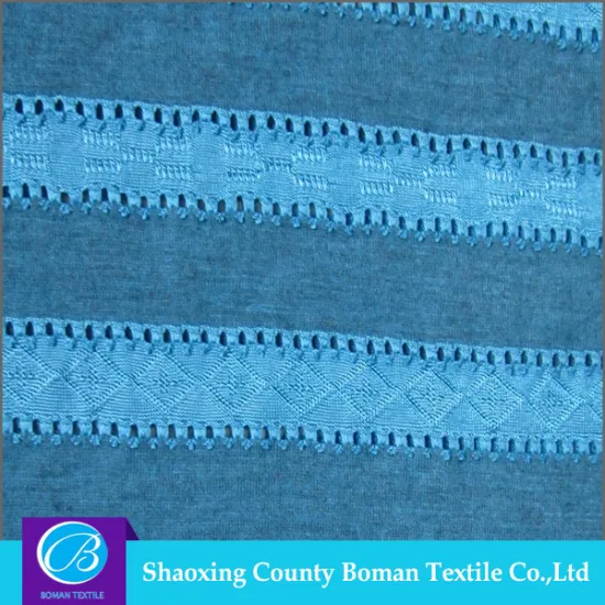 China Manufacturer High quality Elegant Knitted jacquard fabric for curtain