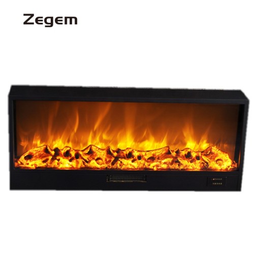 Home goods linear insert elelctric fireplace with heating
