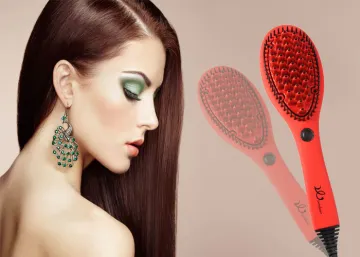 Hair Straightener Electric Brush