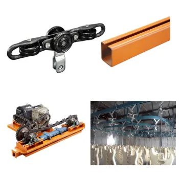 Hanging mini chain conveyor parts, component for assembly line UH 5075