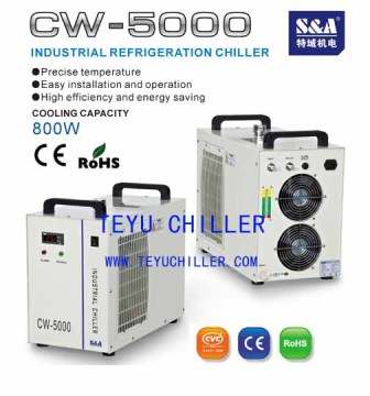 CW5000water chiller for single head co2 laser 220v50hz
