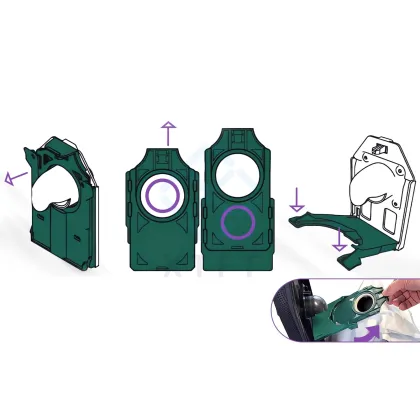 Maytag M500 Vacuum Cleaner Accessories: Non-Woven Filter Bag and Suction Filter Bag