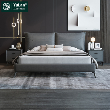 OEM Factory Price Manufactory Wholesale Modern Leather King Size Bedroom Furniture