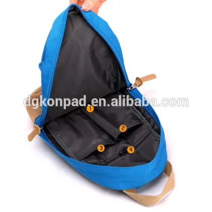 High Quality Canvas Travel Backpack Vintage Canvas Backpack