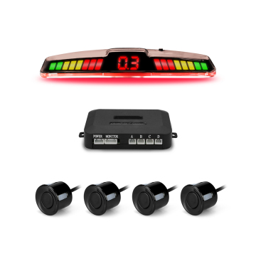 12V Car Parking Sensor - Reverse Radar Kit with Warning Sound