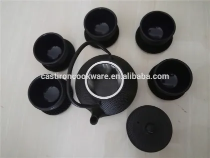 Cast Iron Tea Set Tea Cups and Tea Accessories