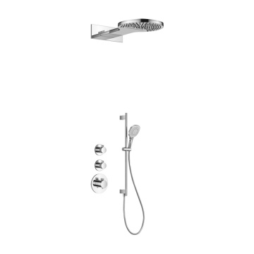 Miscelatori per doccia da bagno termostatici montati a parete