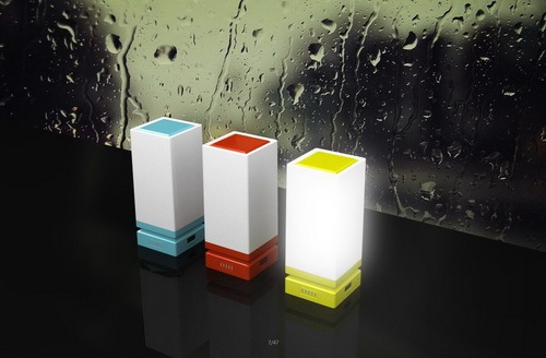 Werbe-Logo Schreibtisch Touch Lamp Powerbank