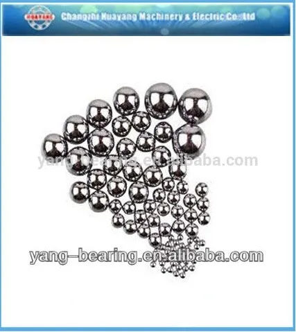 China factory supply 2mm to 60mm steel balls for bearing
