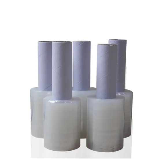 Common small stretch film rolling rods