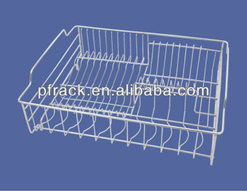 kitchen hanging shelf with hooks