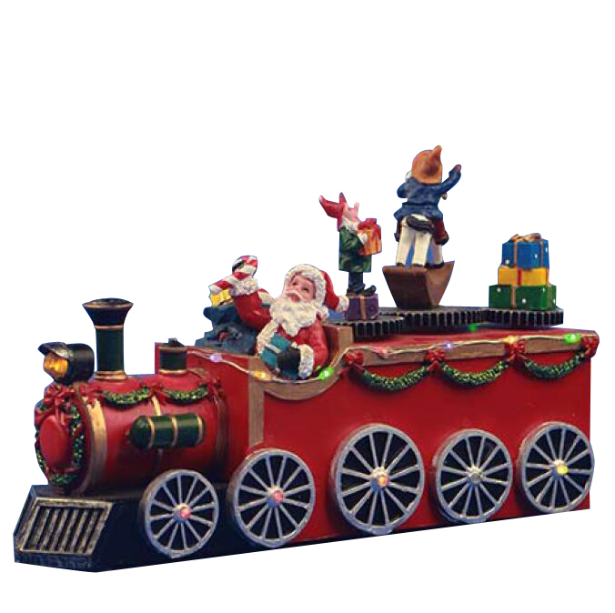 Christmas Train Resin 2