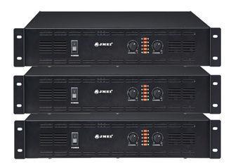 Black 2U 101dB Sound Power Amplifier With Fiber Glass Circu