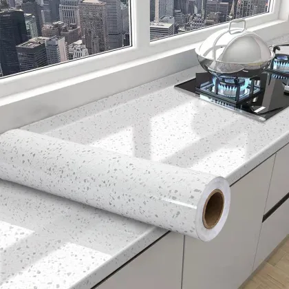 PVC Wallpaper Self-Adhesive Roll - PVC Wall Wallpaper