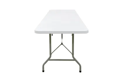 8ft rectangle folding meeting table for company